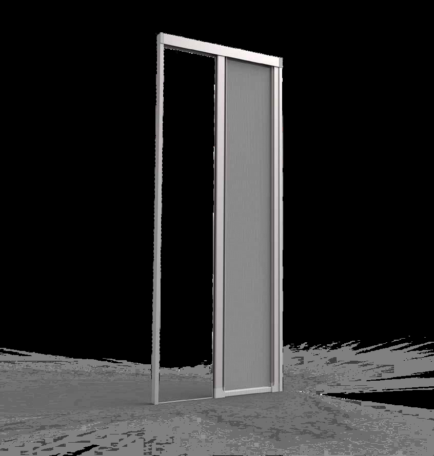 Zanzariera laterale guidata da materiale tecnico autorizzato